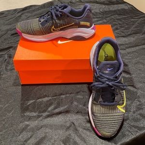 NIKE ZOOMX SUPERREP SURGE BLACKENED BLUE/RED PLUM/GHOST/CYBER WOMEN'S SHOES